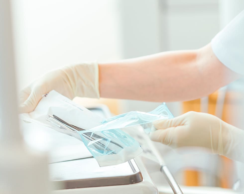 感染予防の写真