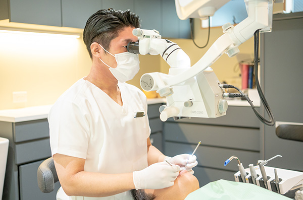 外科的歯内療法にも対応できる体制
