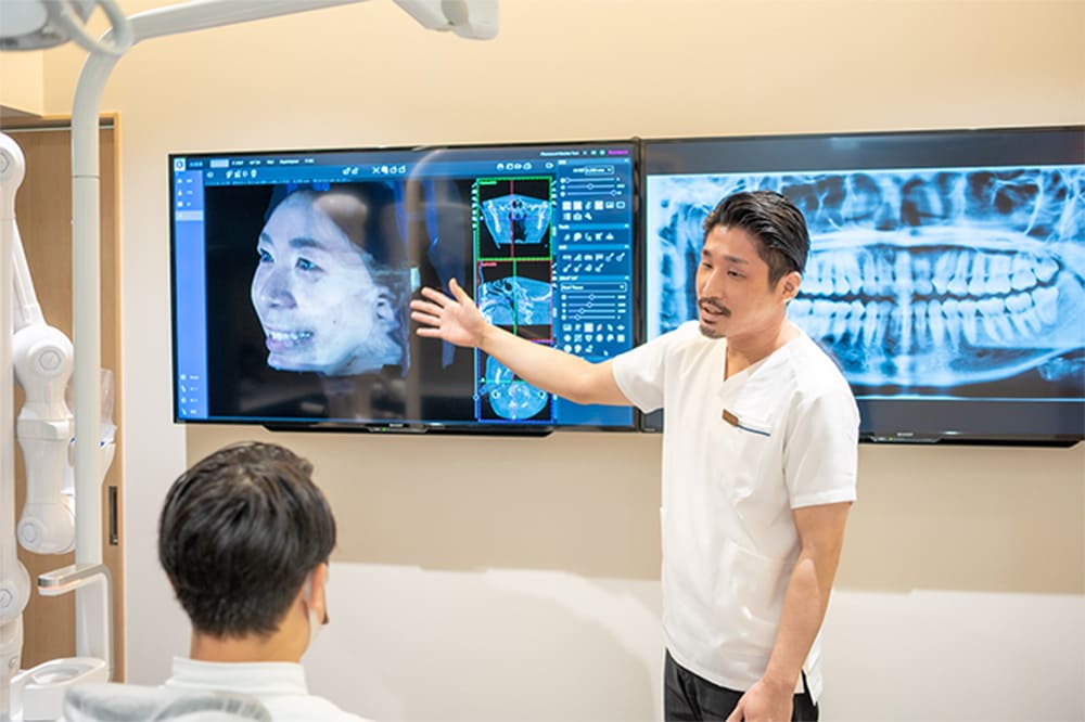 見た目の美しさだけでなく機能と調和まで考え抜いた総合的な審美治療